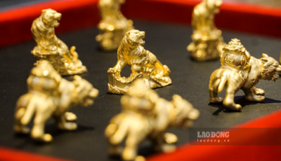 Giá vàng thế giới vượt 4.100 USD